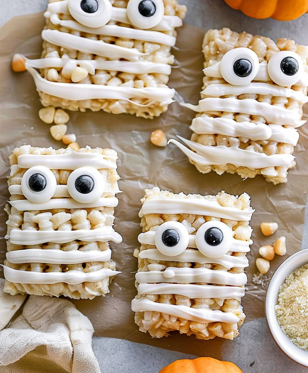 Halloween Mummy Treats