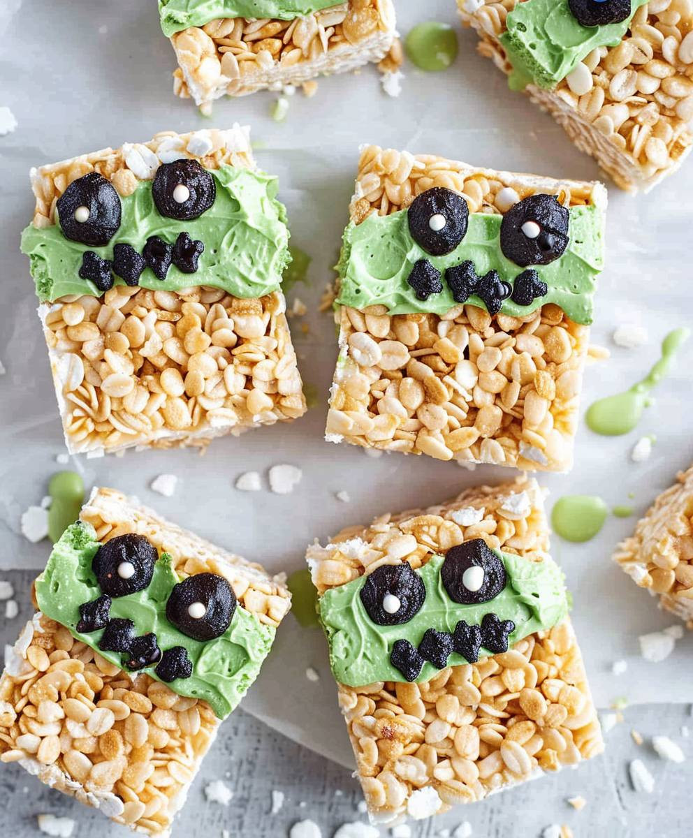 Monster Rice Krispies Treats