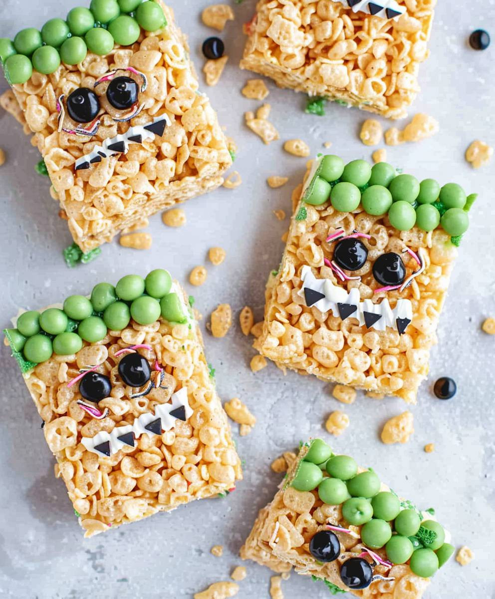 Monster Rice Krispies Treats