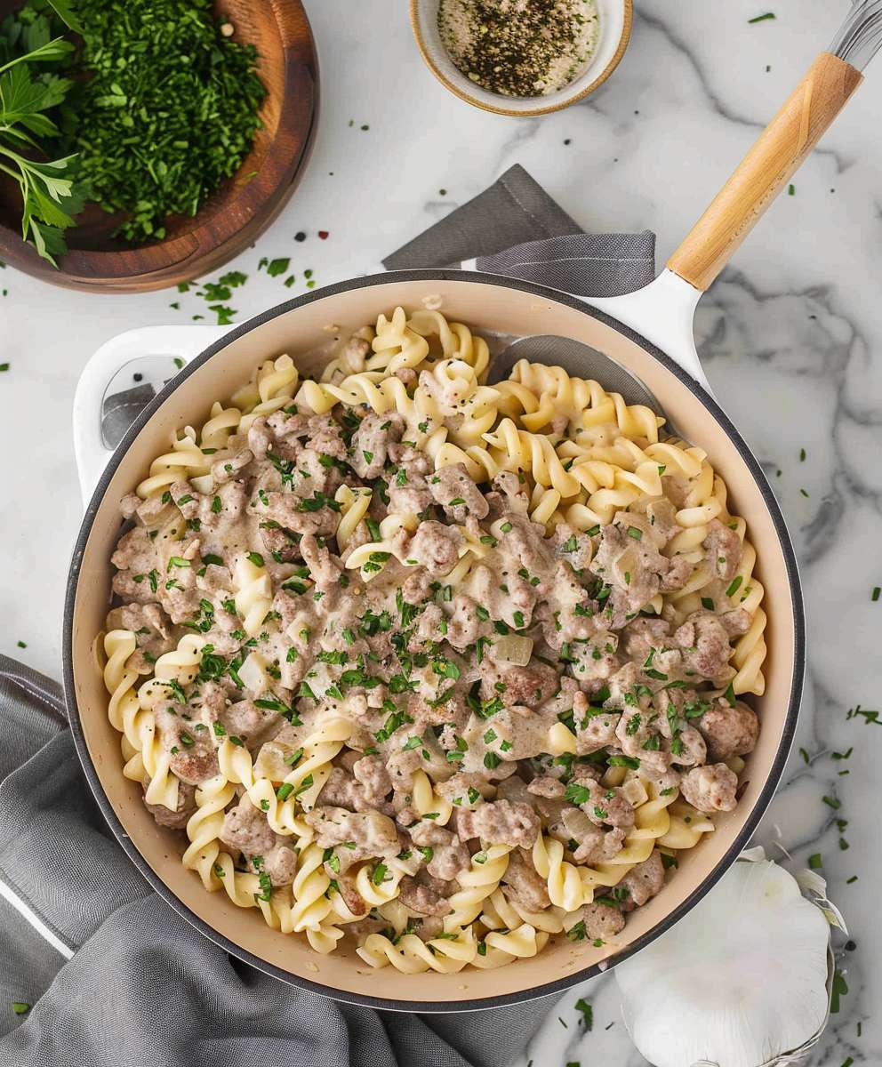 Hamburger Stroganoff