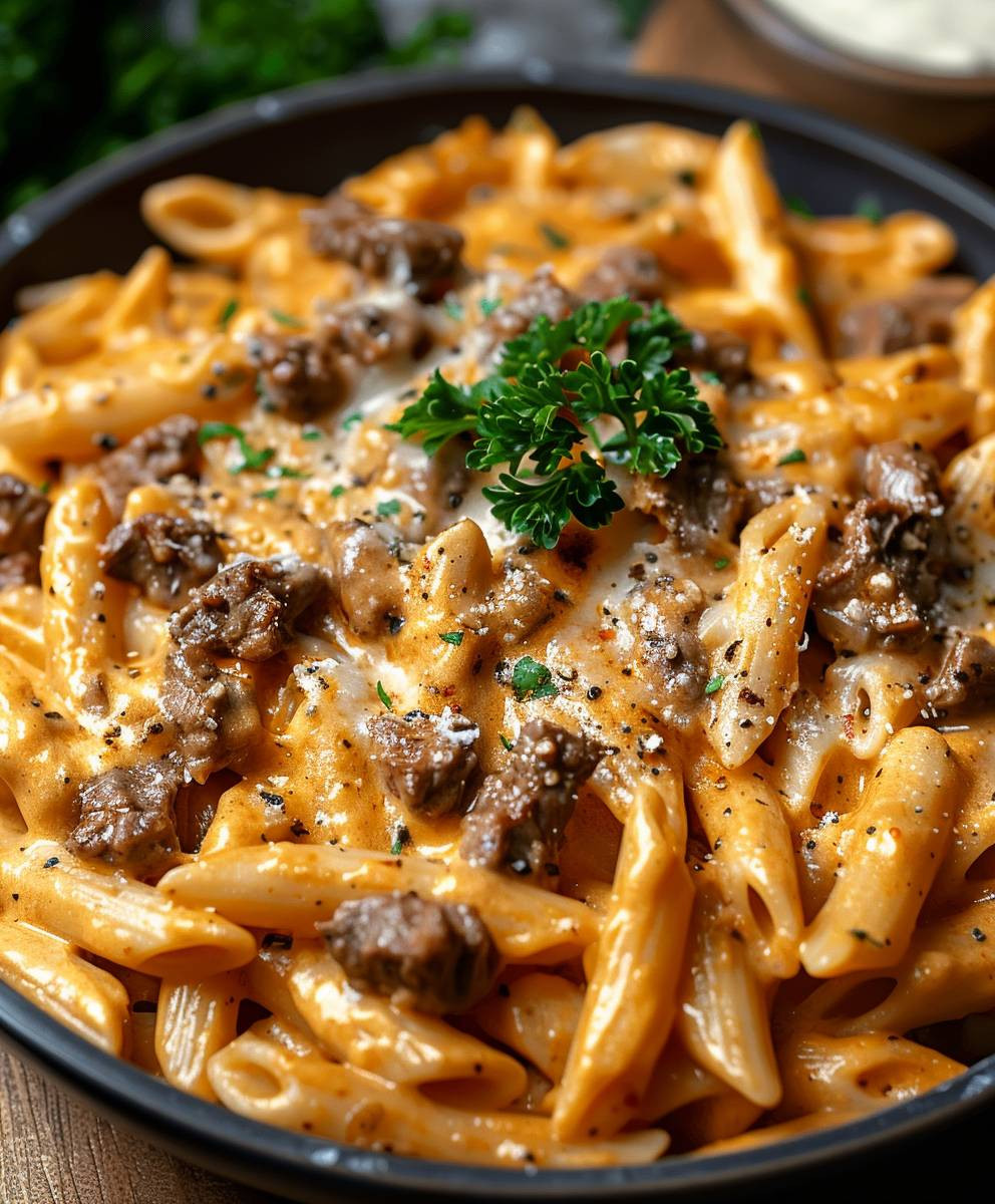 High Protein Beef Pasta