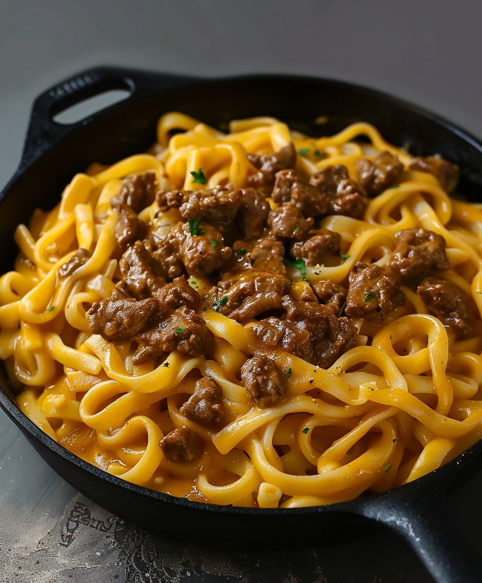 One Pot Beef Pasta