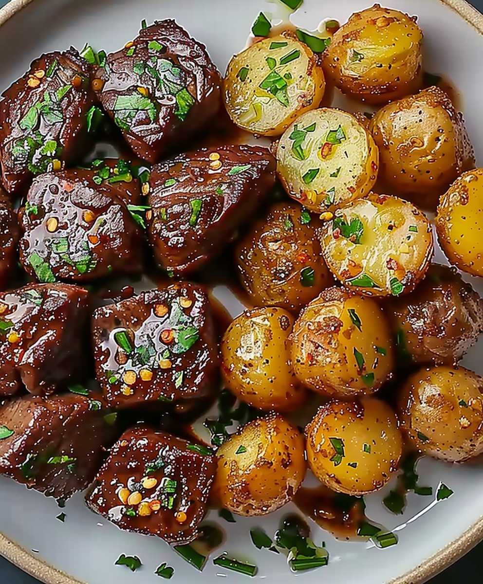 Garlic Butter Steak Bites