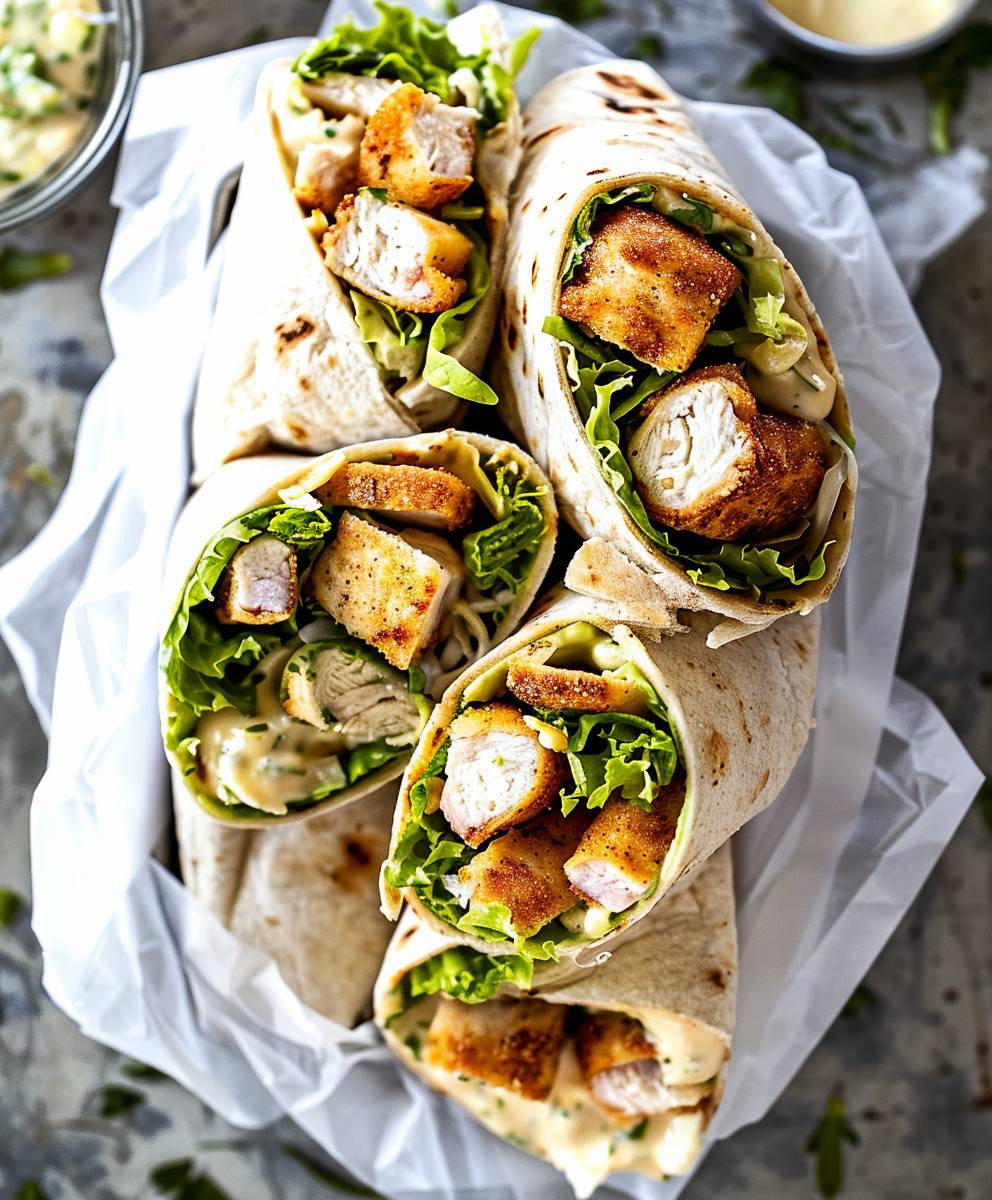 Chicken Caesar Wrap