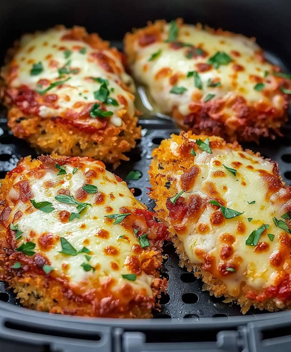 Air Fryer Chicken Parmesan