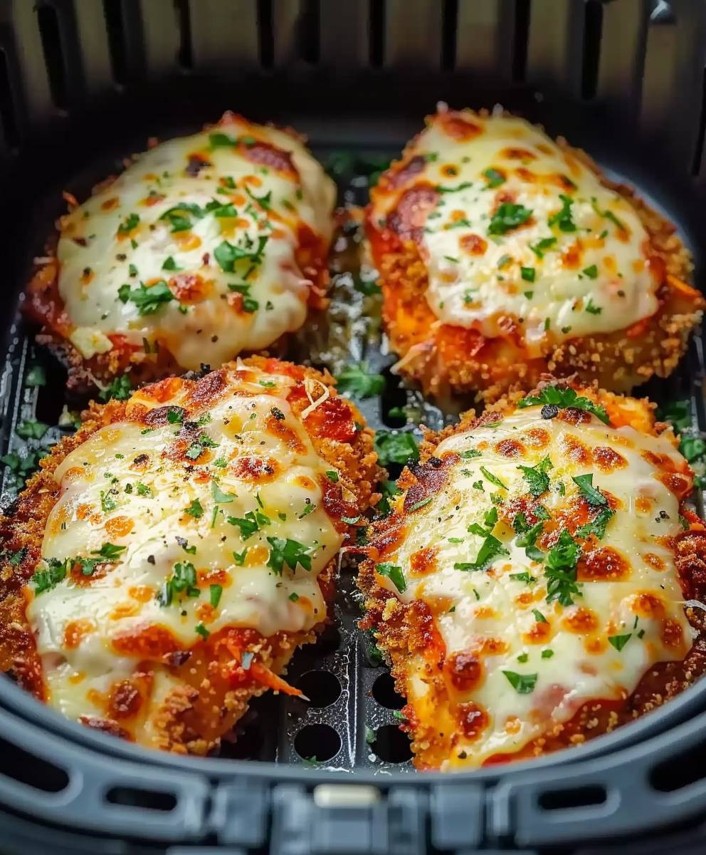 Air Fryer Chicken Parmesan