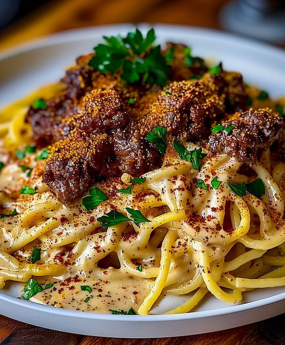 Cajun Beef Spaghetti