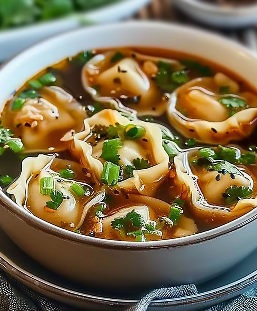 Potsticker soup quick easy