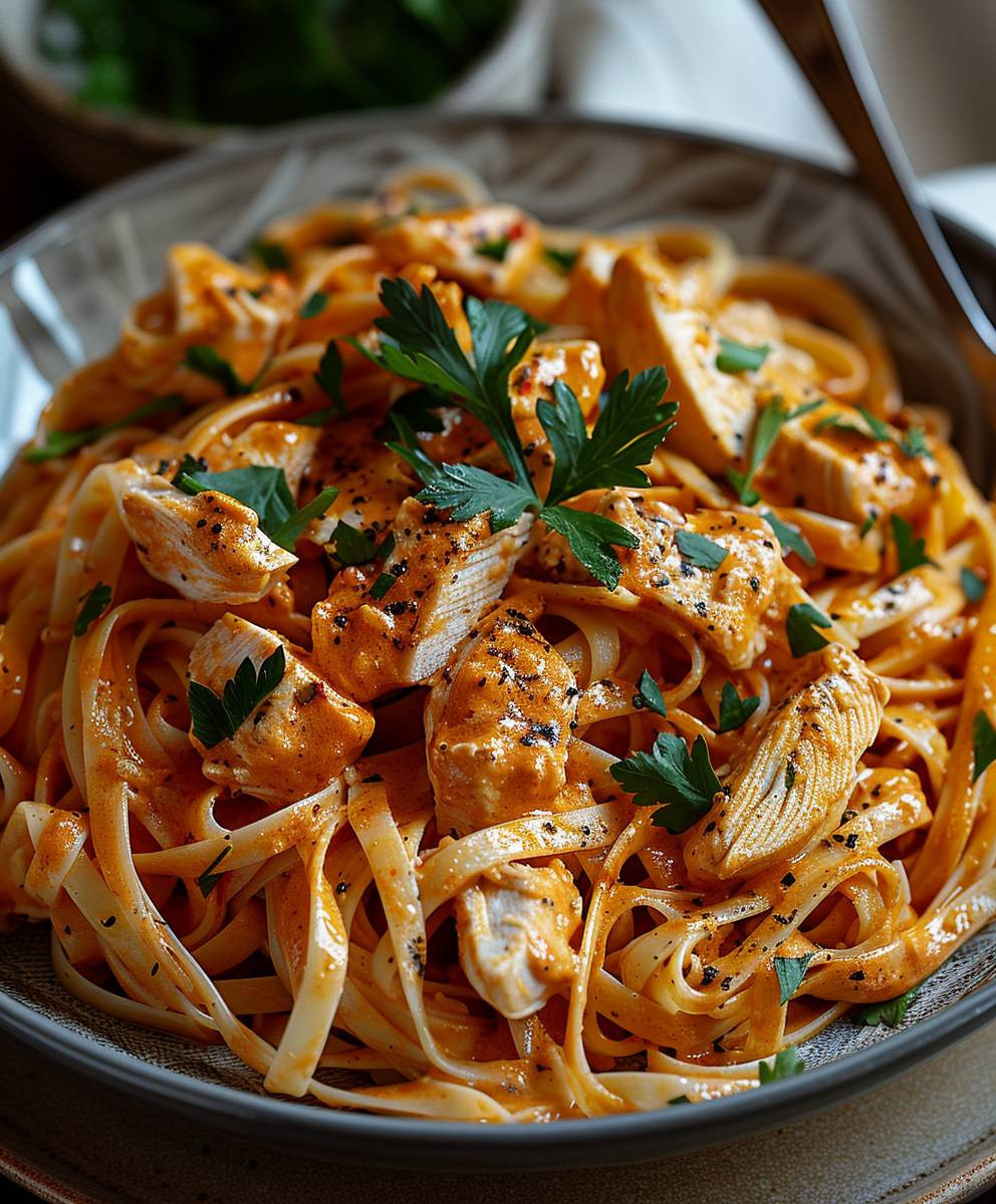 Cowboy Butter Chicken Pasta
