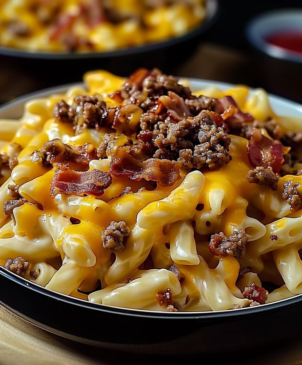 Bacon Cheeseburger Pasta