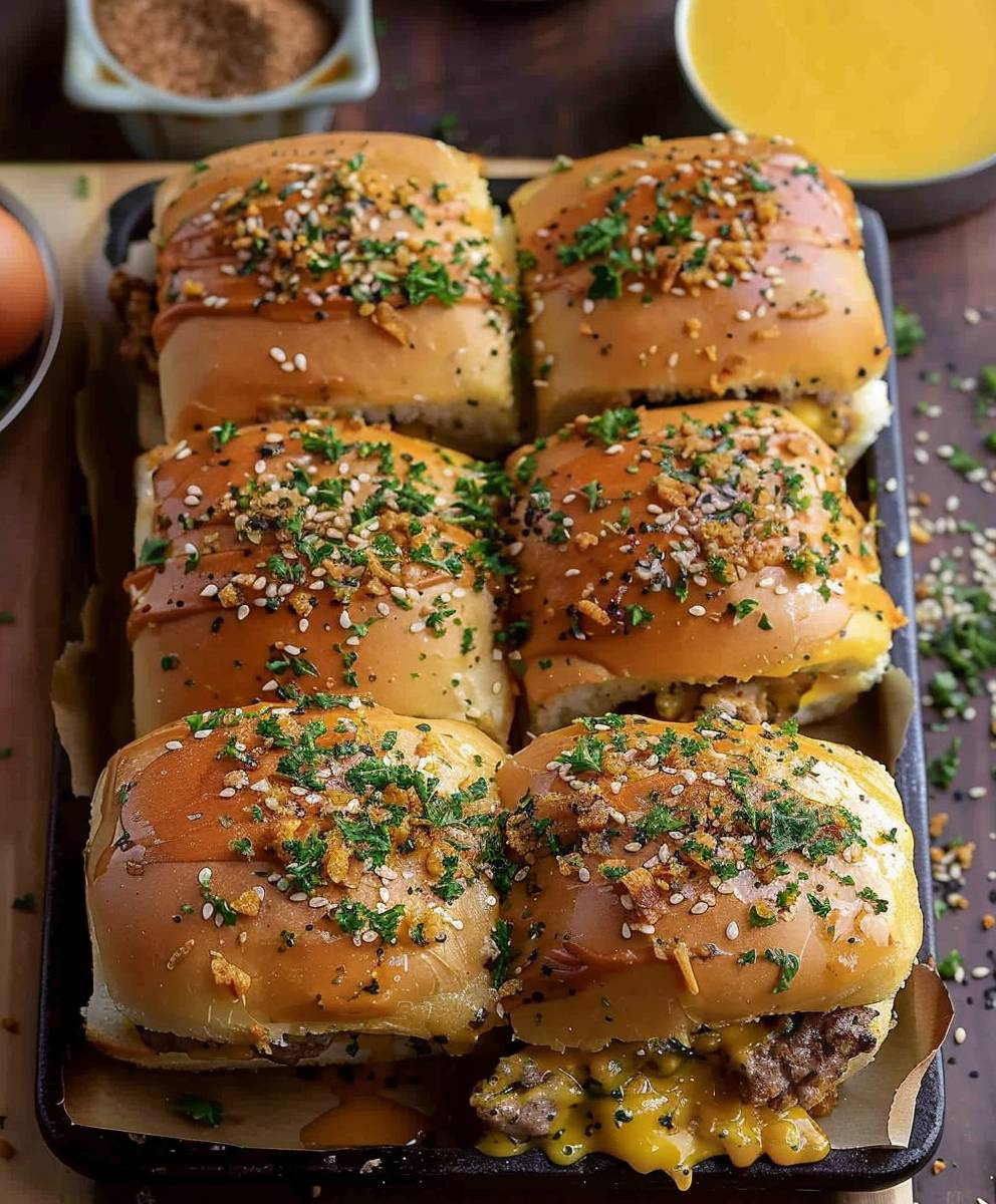 Cowboy Breakfast Sliders