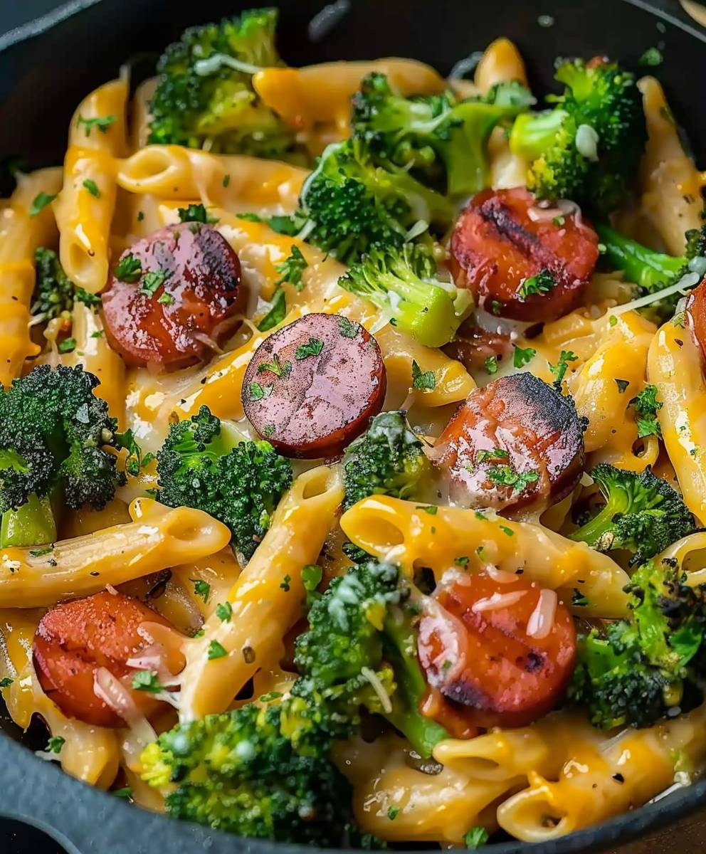 Kielbasa Broccoli Skillet