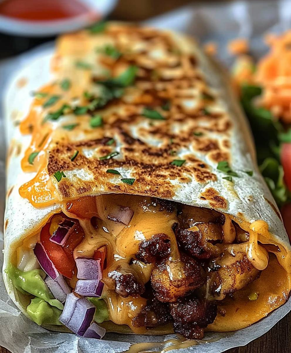 Grilled Cheese Burrito
