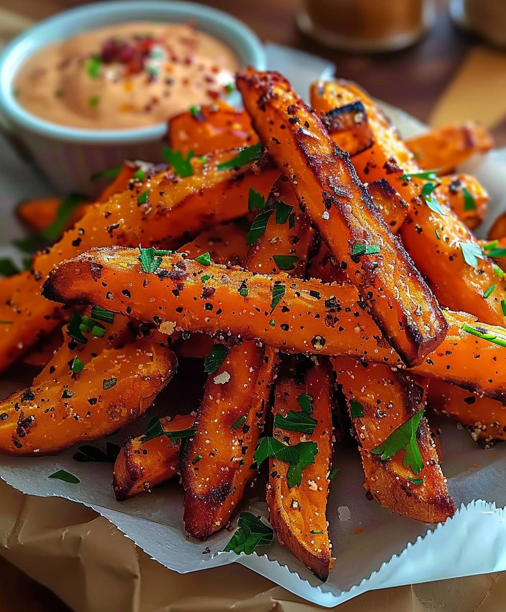 Oven Baked Sweet Potato Fries