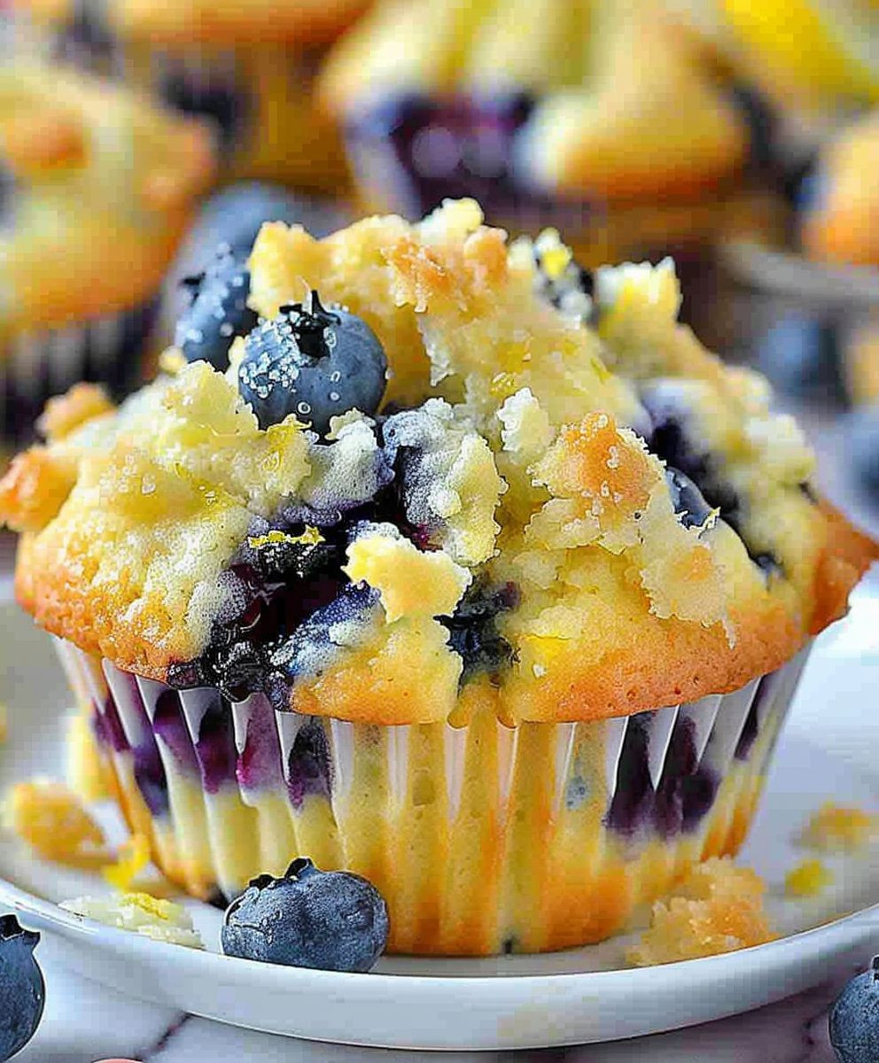 Lemon Blueberry Muffins