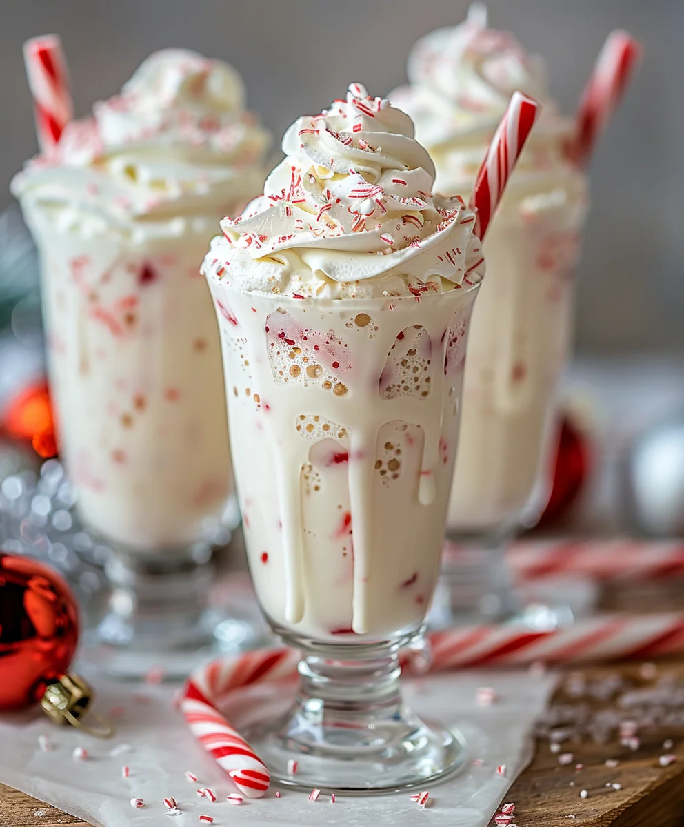 Festive Peppermint Christmas Float