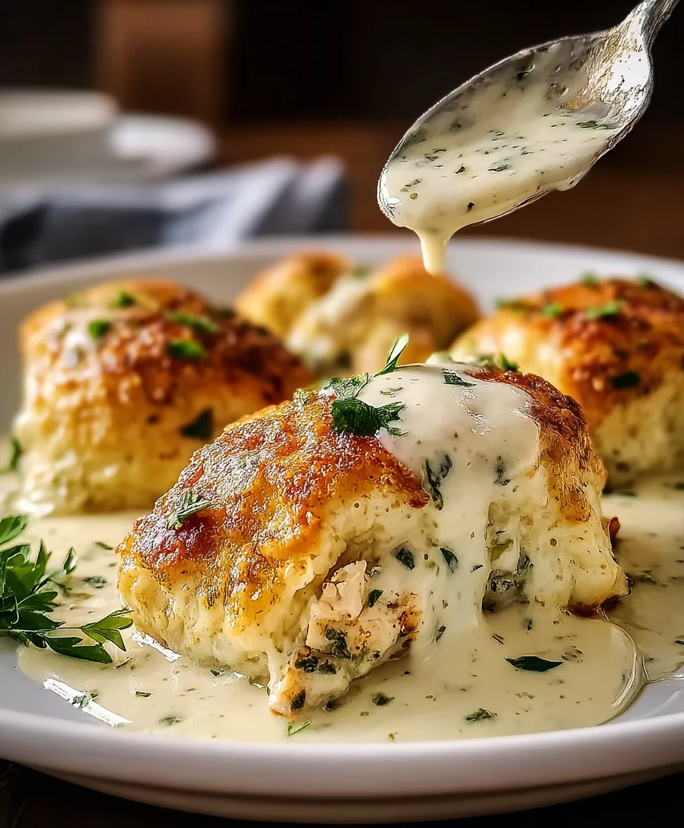 Creamy Parmesan Chicken Pillows – Easy Dinner Idea!