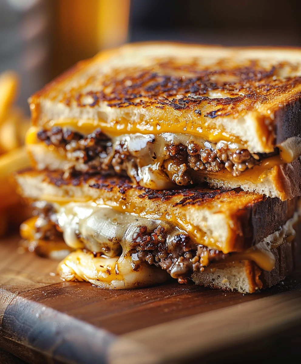 Ultimate Beef Patty Melts with irresistible Secret Sauce!