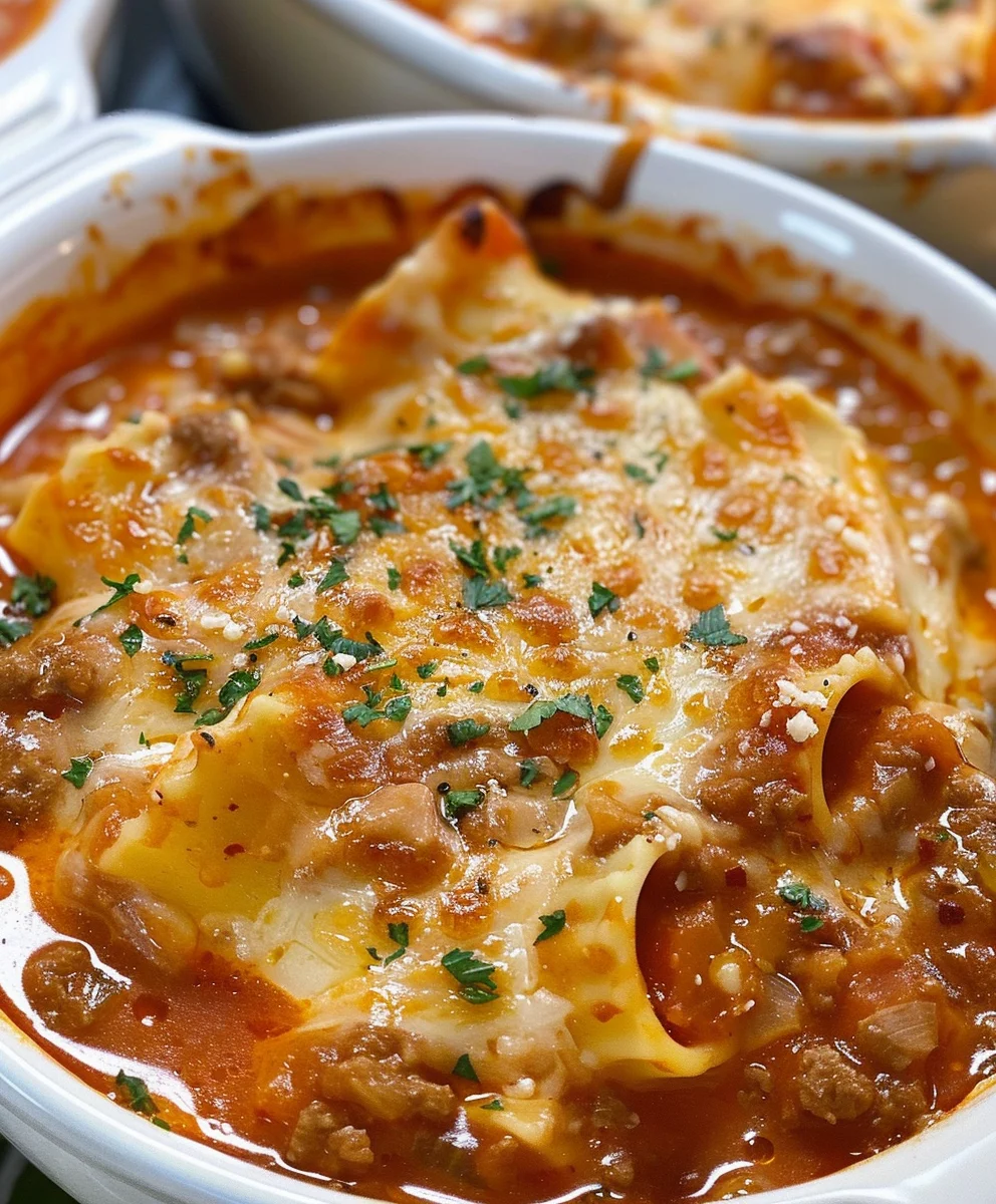 Crockpot Lasagna Soup: Easy Weeknight Comfort Food