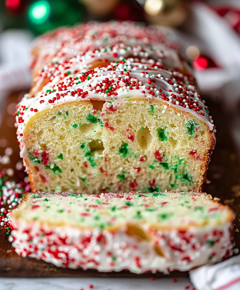 Get Baking: Festive Christmas Sprinkle Buttermilk Bread!