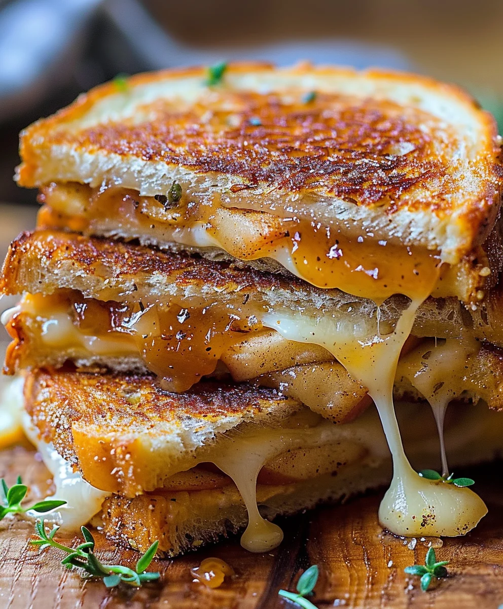 Apple Butter Grilled Cheese: A Unique Sweet & Savory Twist