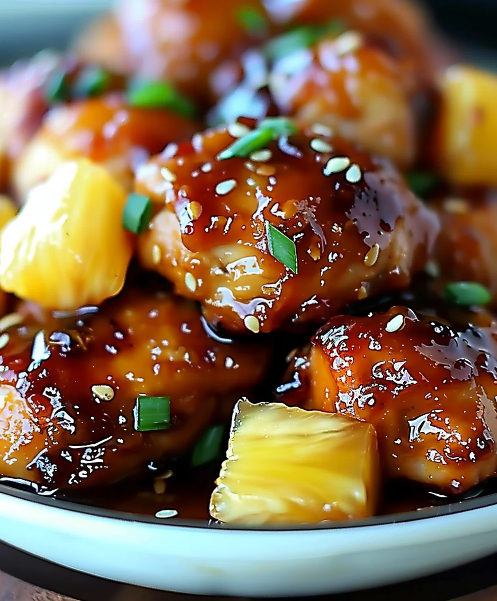 Brown Sugar Pineapple Chicken: Your New Favorite Dinner!