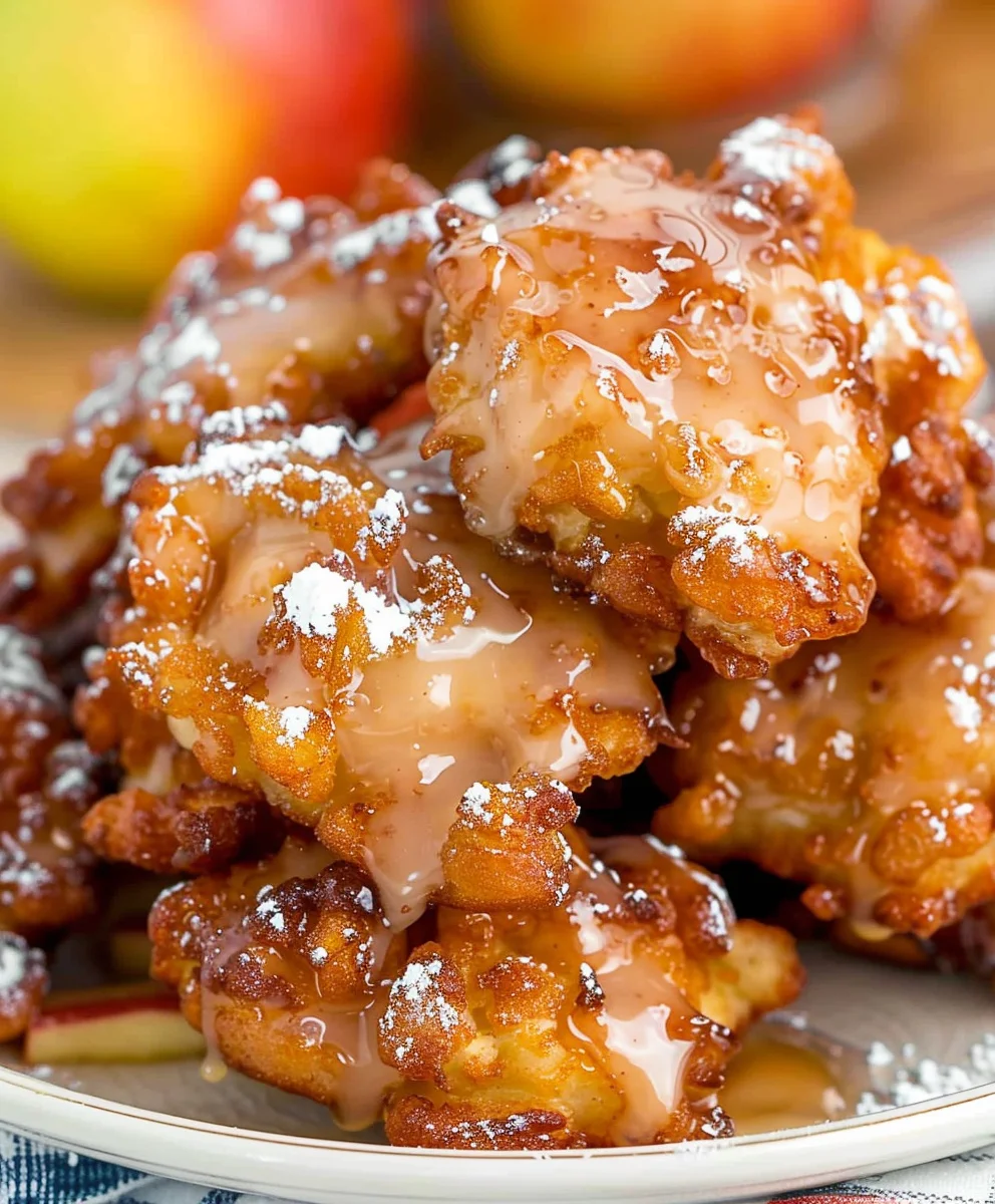 Crispy Air Fryer Apple Fritters – A Sweet & Easy Treat