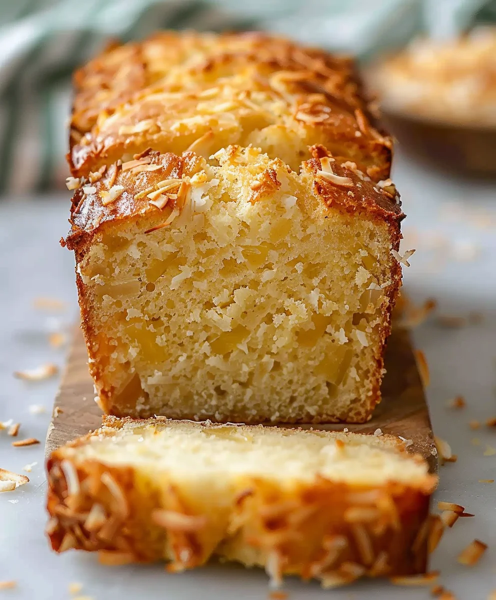 Pineapple Coconut Bread Recipe: A Taste of Maui Bliss!