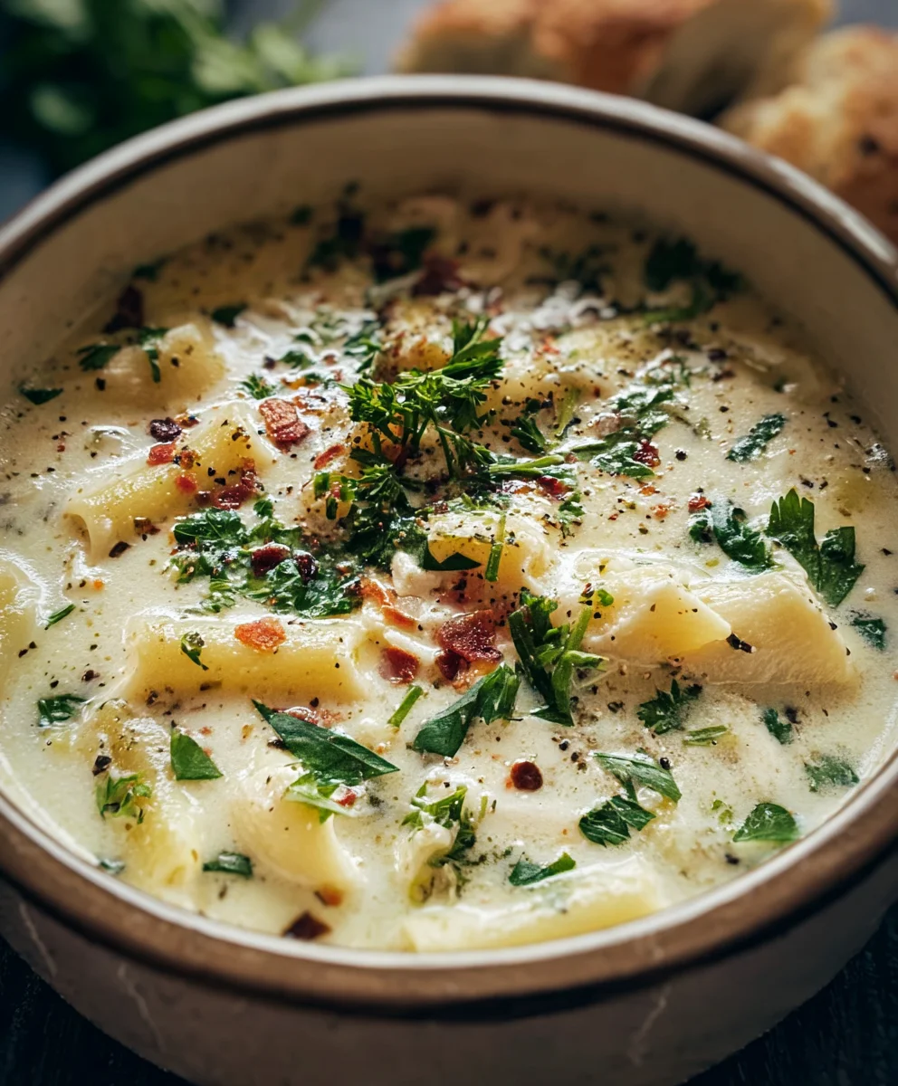 White Lasagna Soup: Creamy, Cozy & Easy Dinner!