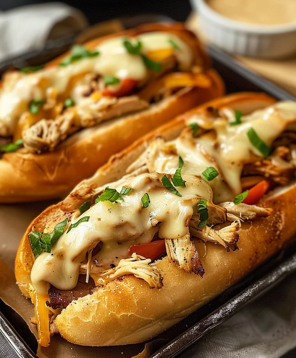 Easy Chicken Philly Cheese Steaks: Flavorful & Quick!