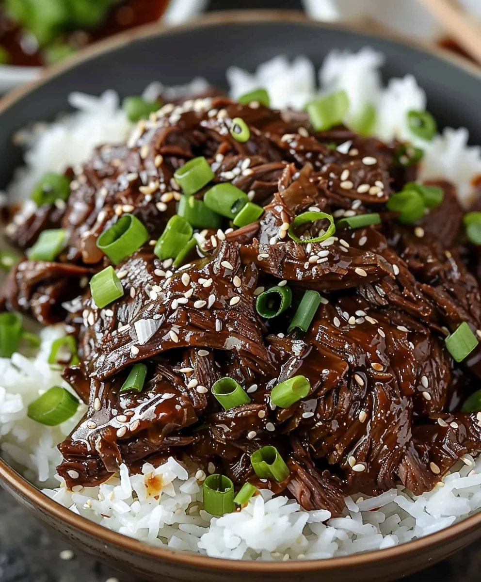 Easy Slow Cooker Korean Beef: Flavorful & Family-Friendly