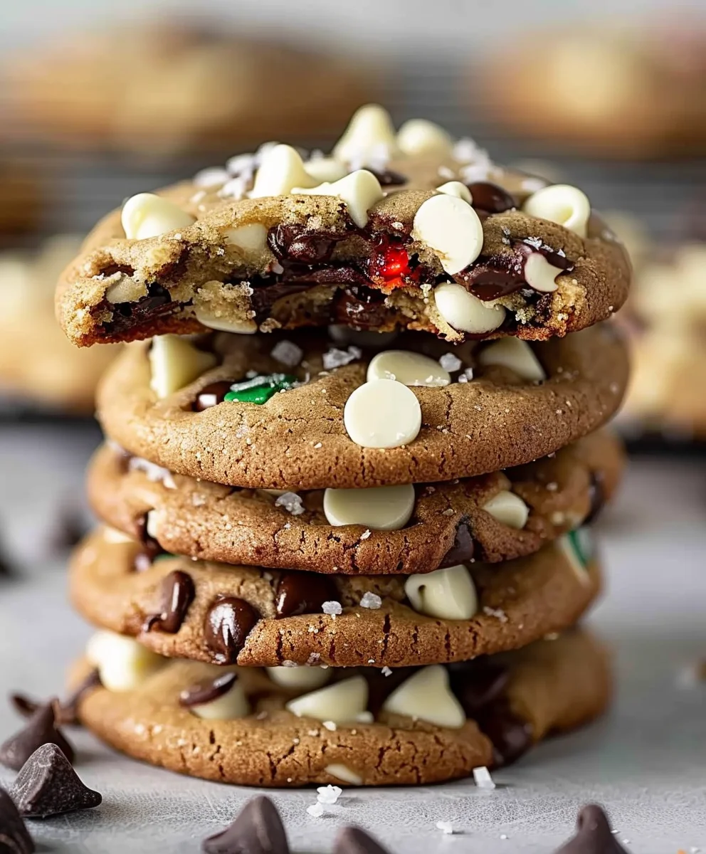 Cozy Winter Wonderland Chocolate Chip Cookies