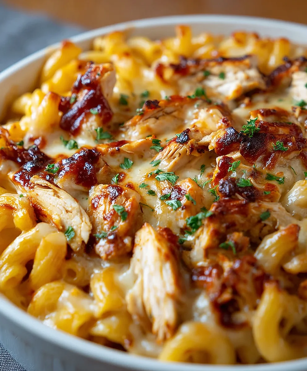 Smoky BBQ Chicken Mac and Cheese: Ultimate Comfort Food!