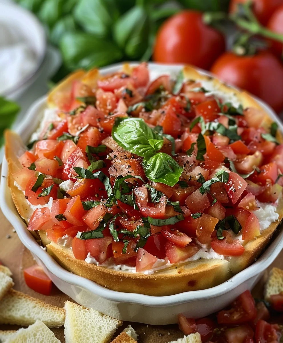 Best Bruschetta Dip Recipe: Easy, Vibrant Appetizer!