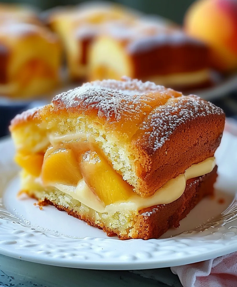 Best Homemade Peach Cobbler Pound Cake Recipe Ever