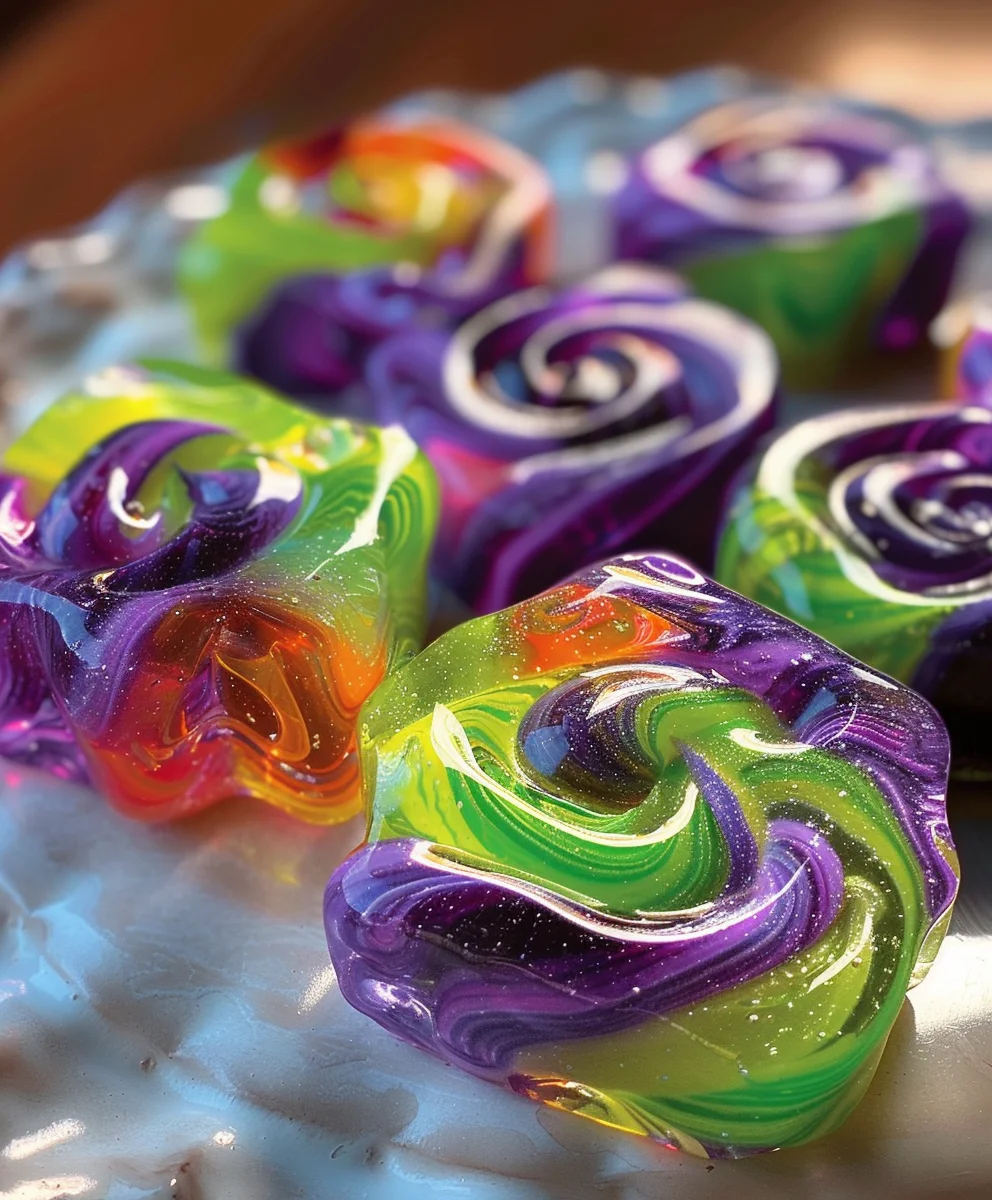 Witches Brew Hard Candy Swirls: Spooky & Sweet Treat Recipe