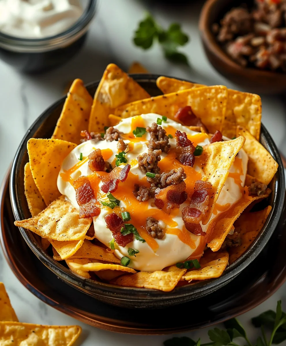 Irresistible Beef Bacon & Cream Cheese Stuffed Doritos!