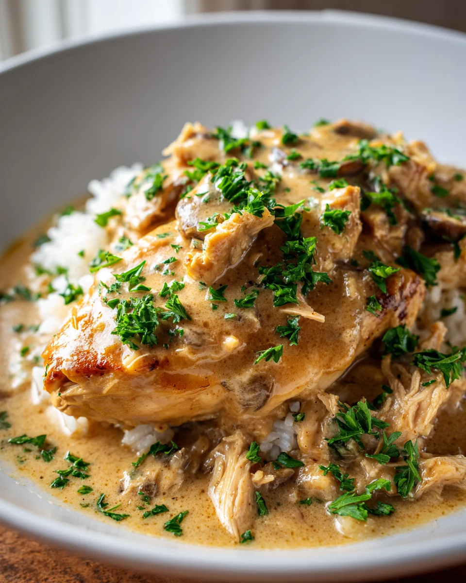 Best Crockpot Chicken & Gravy Recipe - Simple Comfort Food