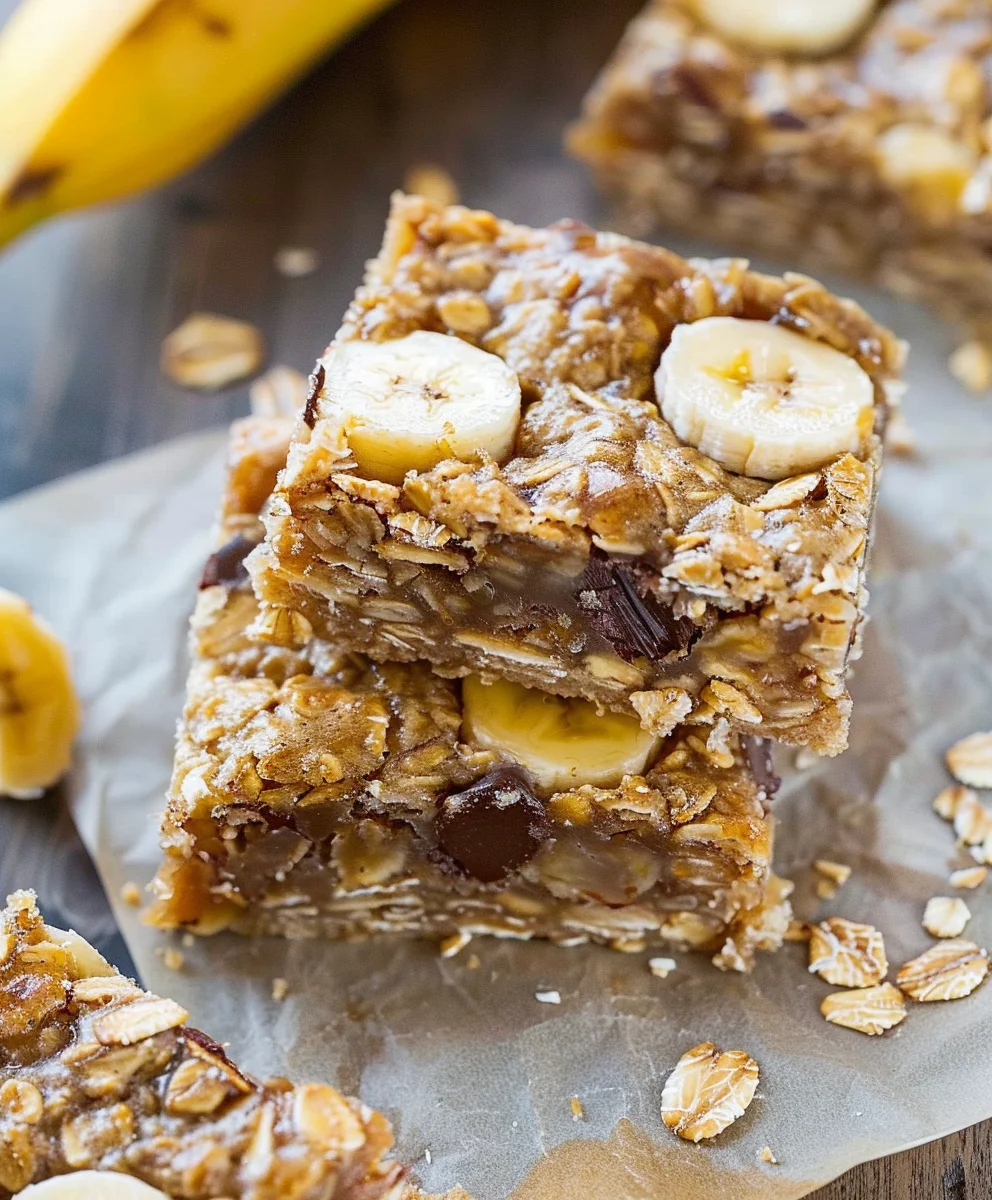 Banana Oatmeal Bars: Healthy, Easy, & Delicious Treat!