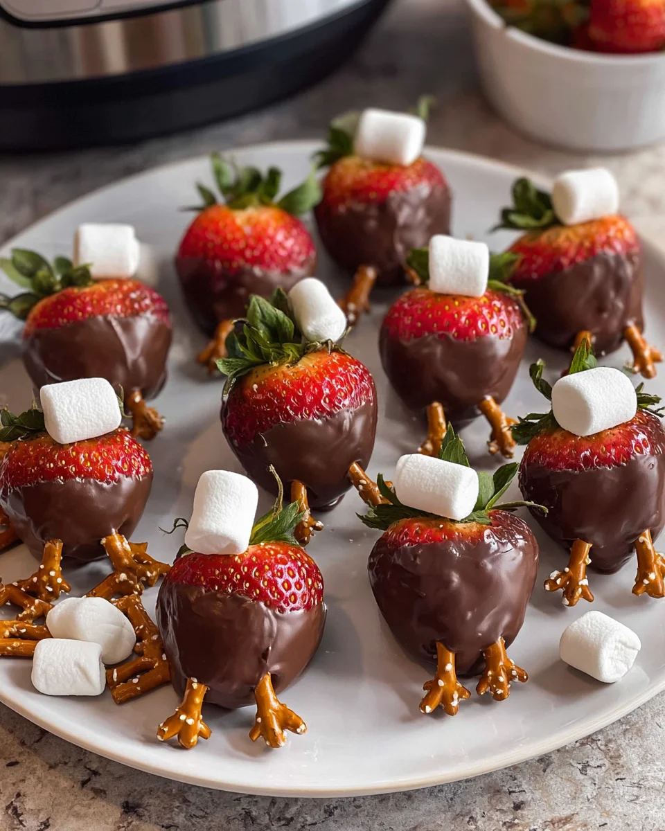 Chocolate Covered Strawberry Turkeys: Fun Thanksgiving Treat