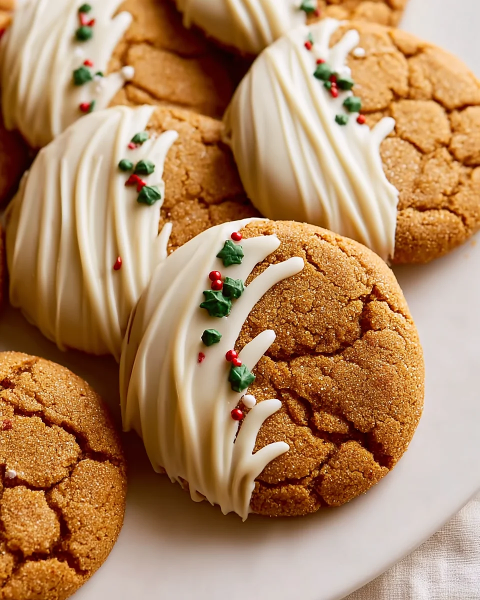 Delicious Chewy Maple Cinnamon White Chocolate Cookies