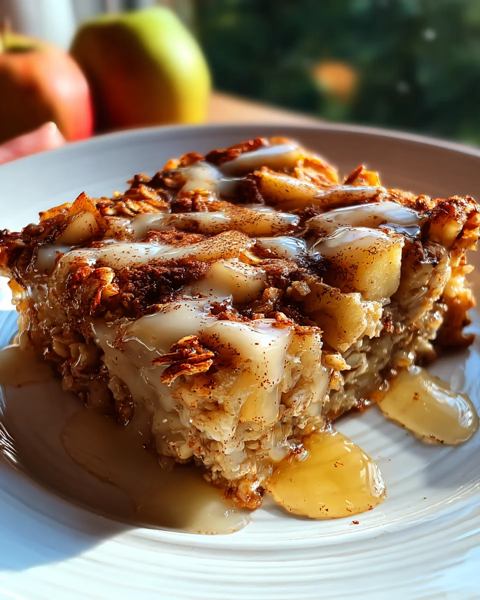 Oatmeal Apple Breakfast Bake: Healthy & Delicious Start!