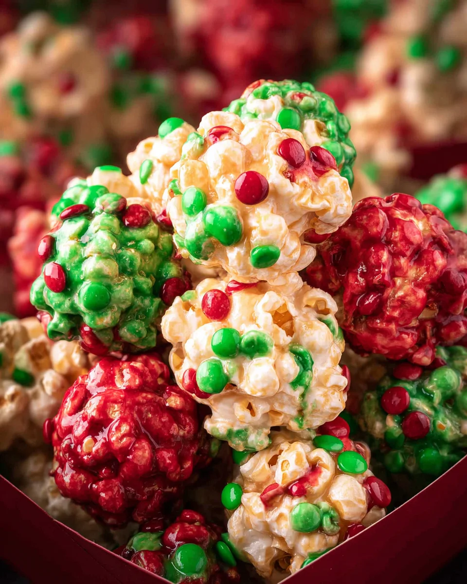 Make Delicious Christmas Popcorn Balls for a Festive Treat!