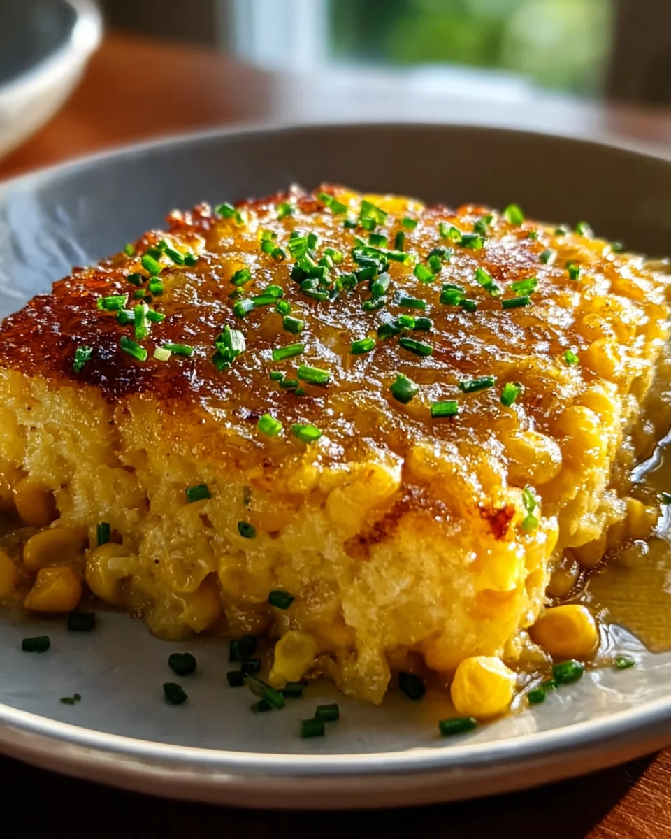 Easy Honey Glazed Corn Casserole - Delicious Side Dish