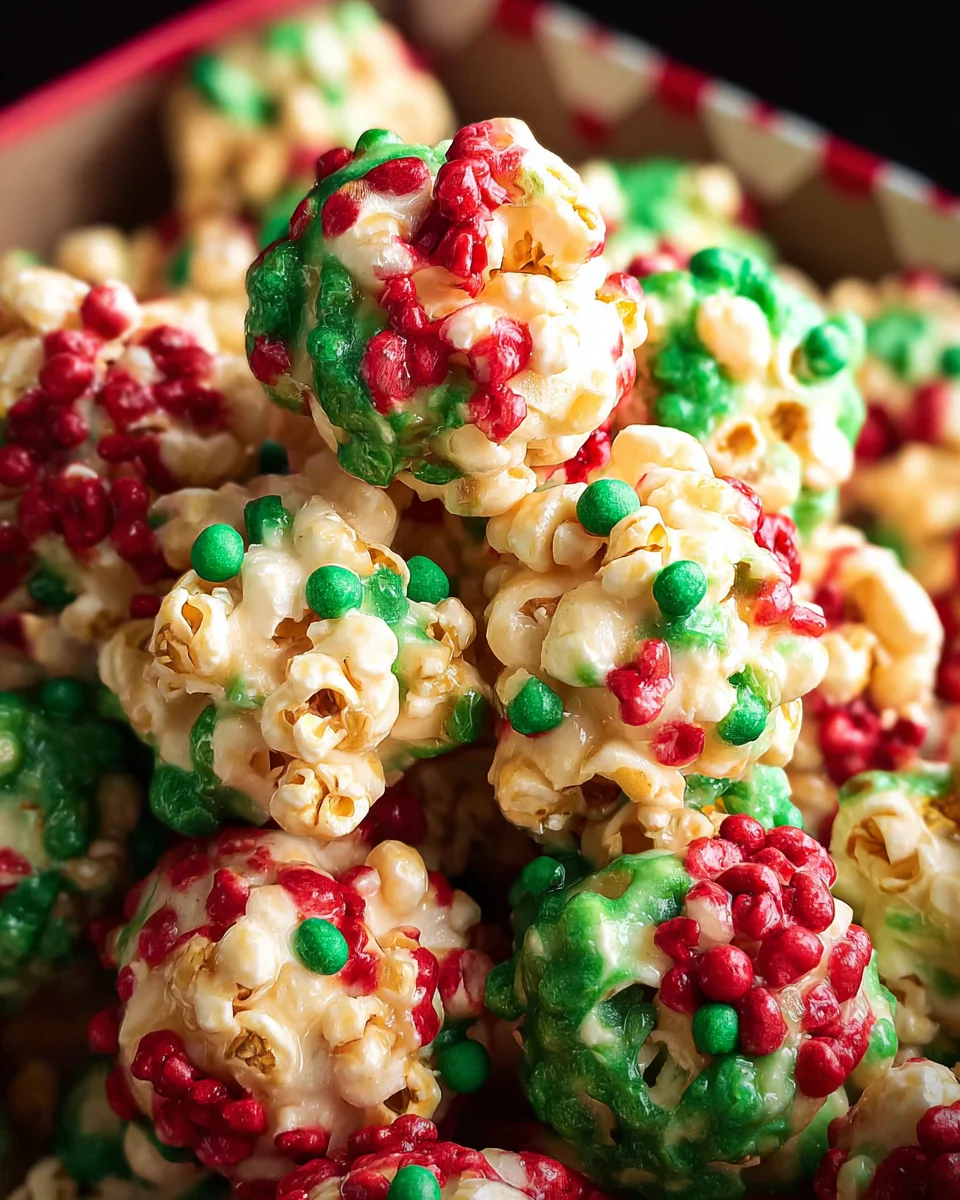 Make Delicious Christmas Popcorn Balls for a Festive Treat!