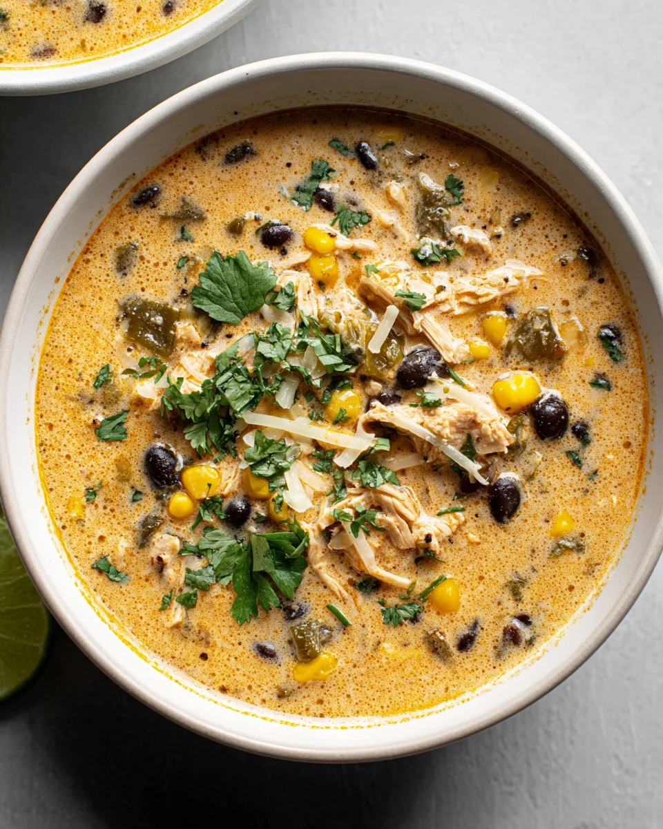 Easy Chicken Poblano Soup Recipe – Comforting & Flavorful!