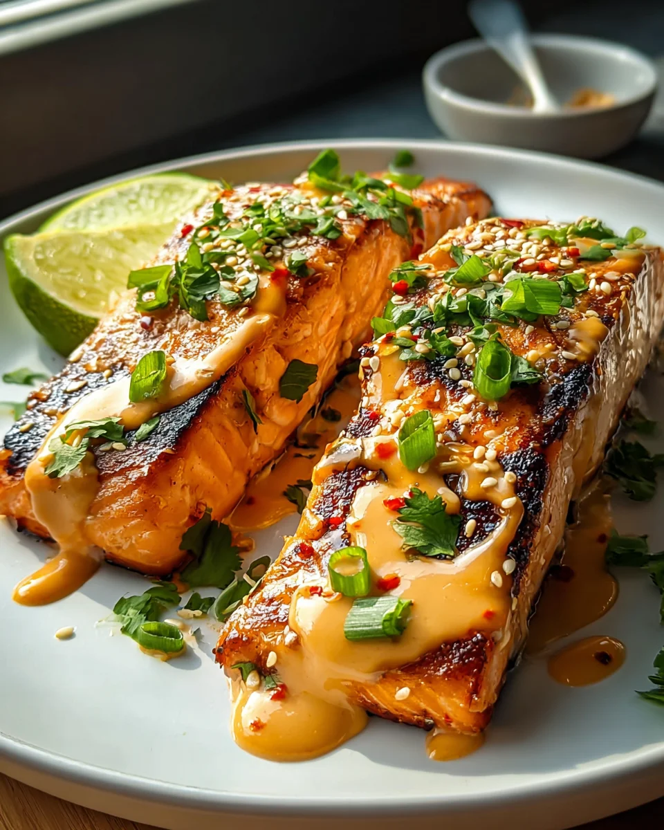 Bang Bang Salmon: Spicy & Creamy, Your Easiest Dinner Ever!