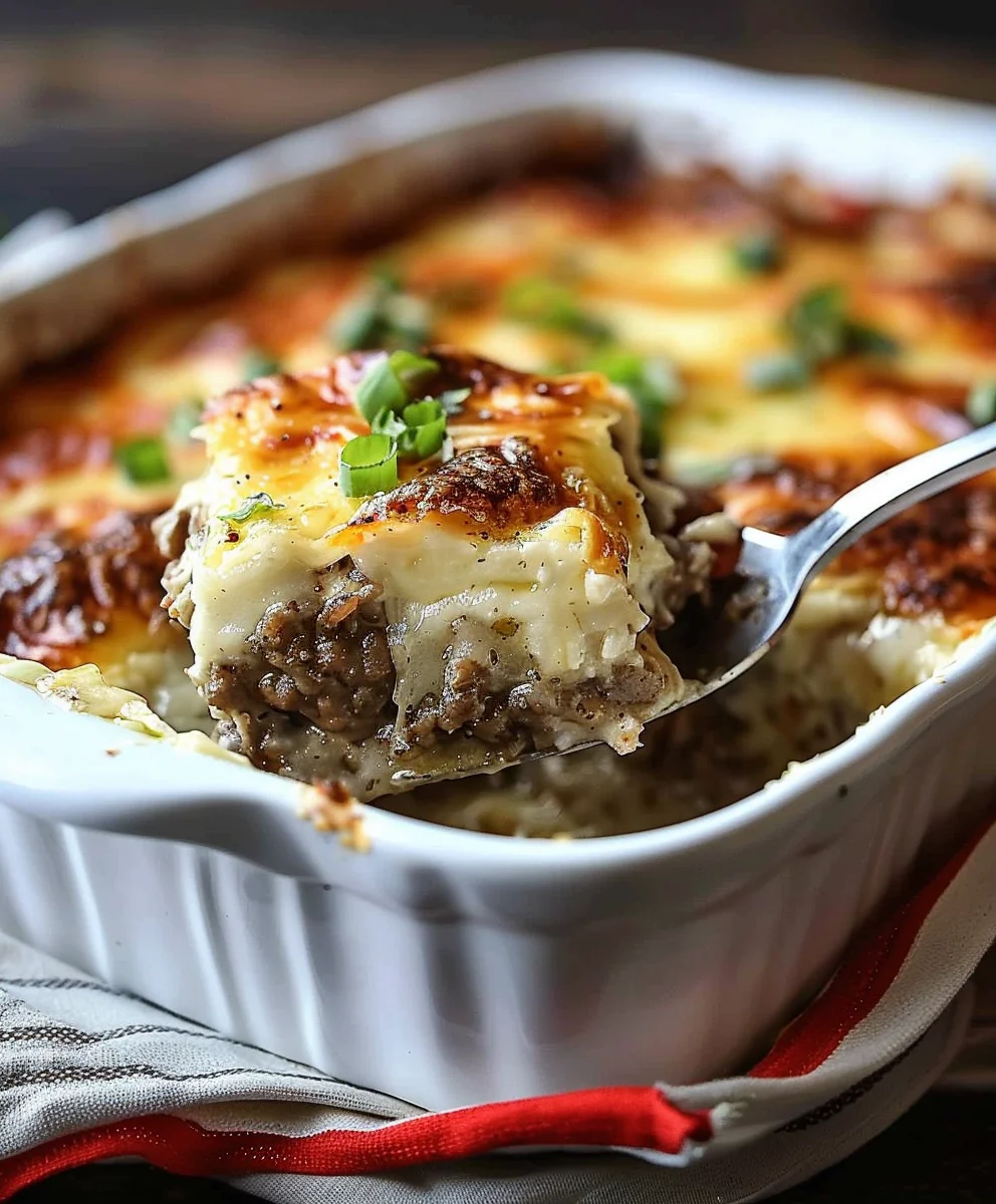 Low Carb Philly Cheesesteak Casserole: Easy Keto Dinner!