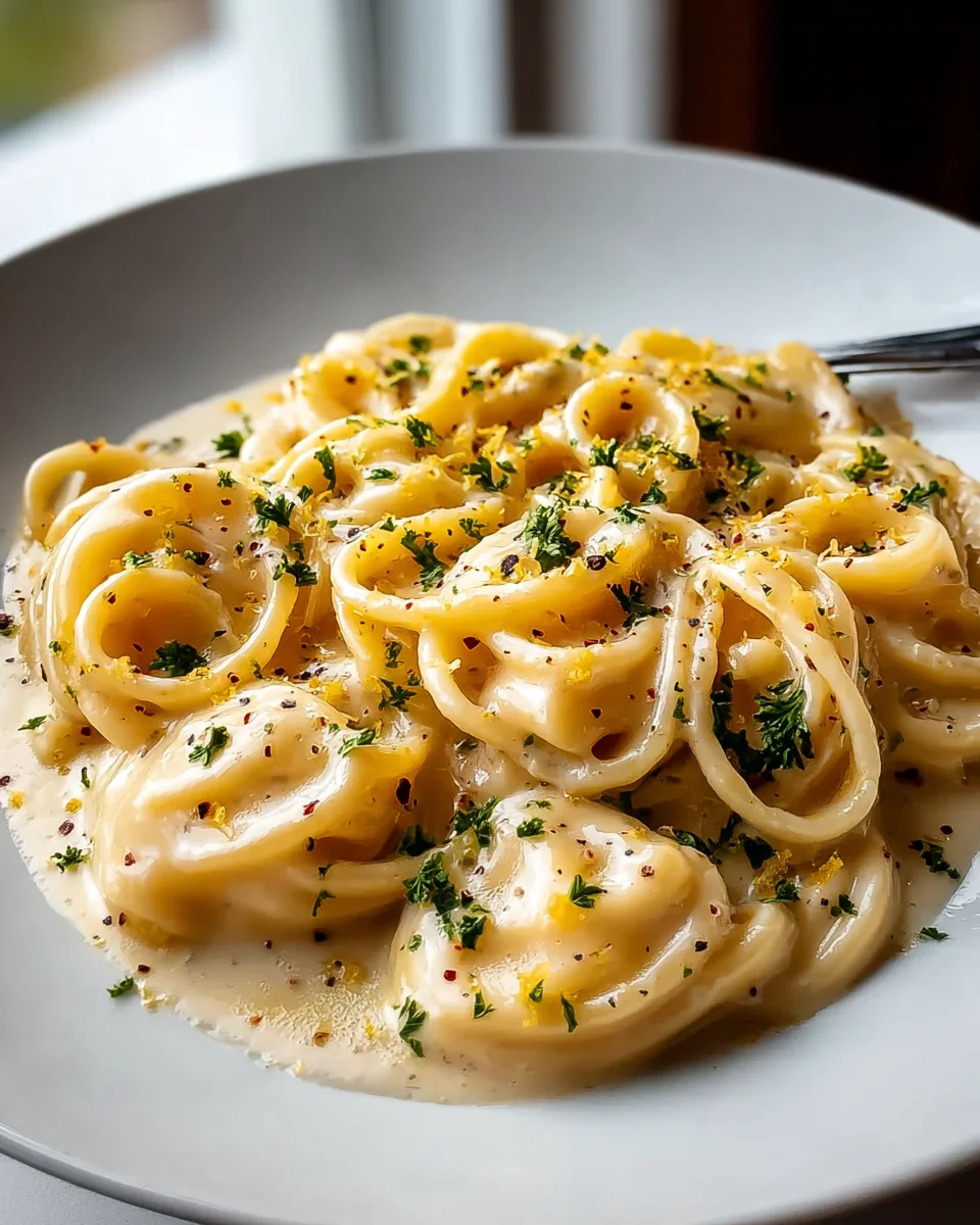 Ultimate Creamy Roast Garlic Lemon Pasta Sauce Recipe