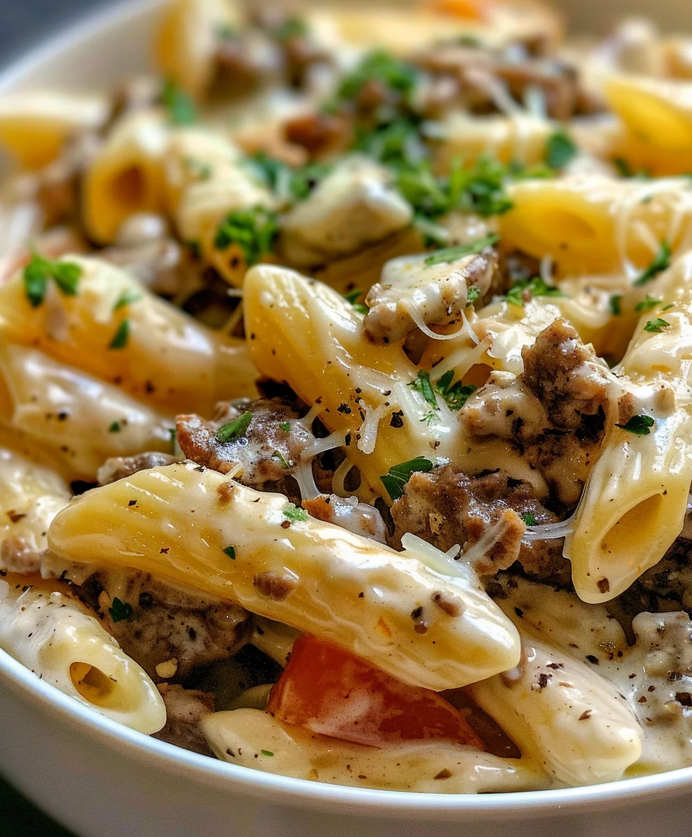 Easy Philly Cheesesteak Pasta Recipe: Creamy & Delicious!